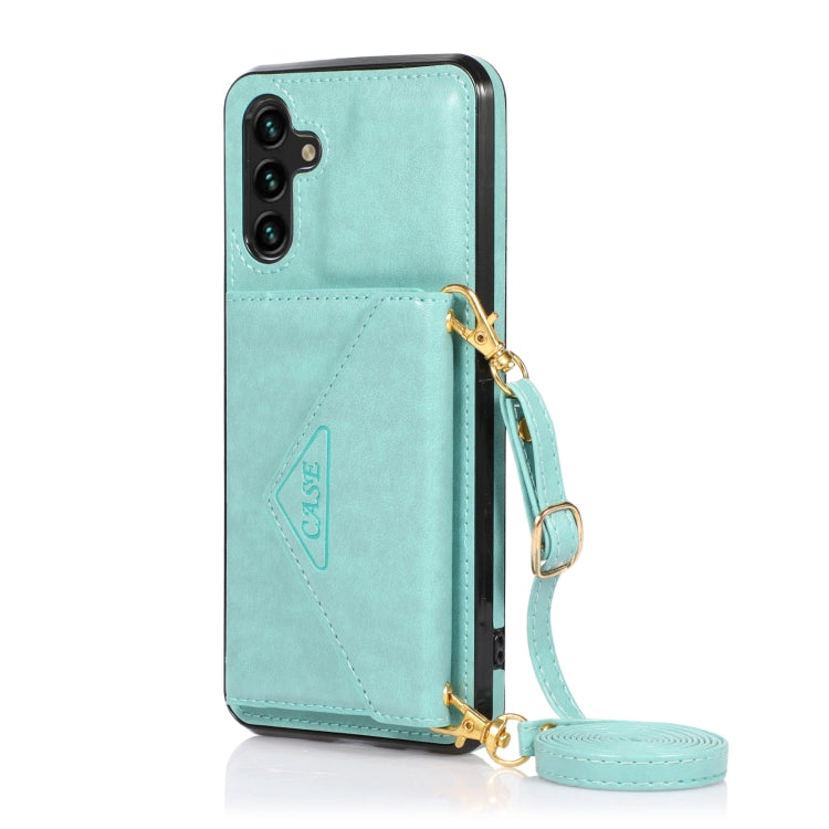 For Samsung Galaxy A13 5G Cross-body Wallet Card Bag Leather Phone Case