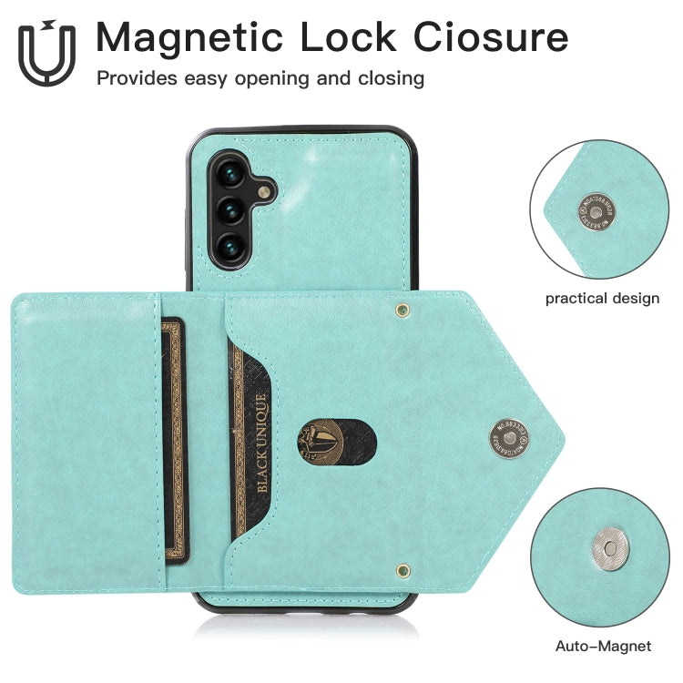 For Samsung Galaxy A13 5G Cross-body Wallet Card Bag Leather Phone Case