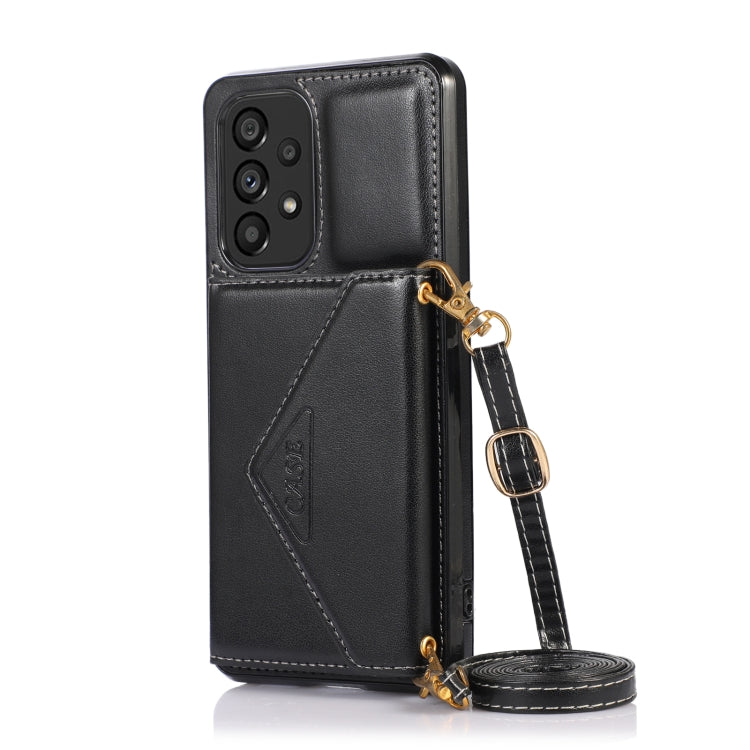 For Samsung Galaxy A33 5G Cross-body Wallet Card Bag Leather Phone Case