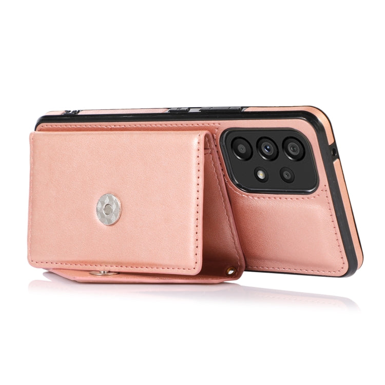 For Samsung Galaxy A33 5G Cross-body Wallet Card Bag Leather Phone Case