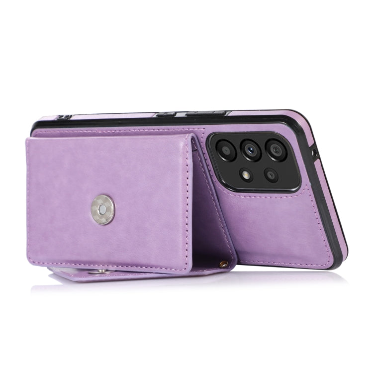 For Samsung Galaxy A33 5G Cross-body Wallet Card Bag Leather Phone Case