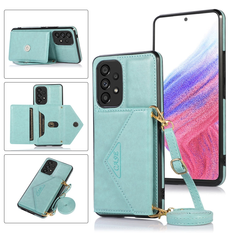 For Samsung Galaxy A33 5G Cross-body Wallet Card Bag Leather Phone Case
