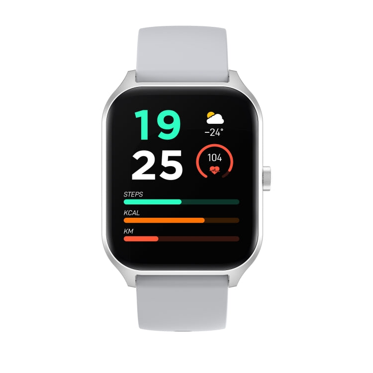 P58 1.96 inch Color Screen Smart Watch Support Heart Rate Monitoring / Blood Pressure Monitoring