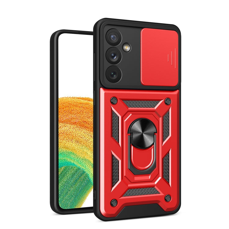 For Samsung Galaxy A34 5G Sliding Camera Cover Design Phone Case