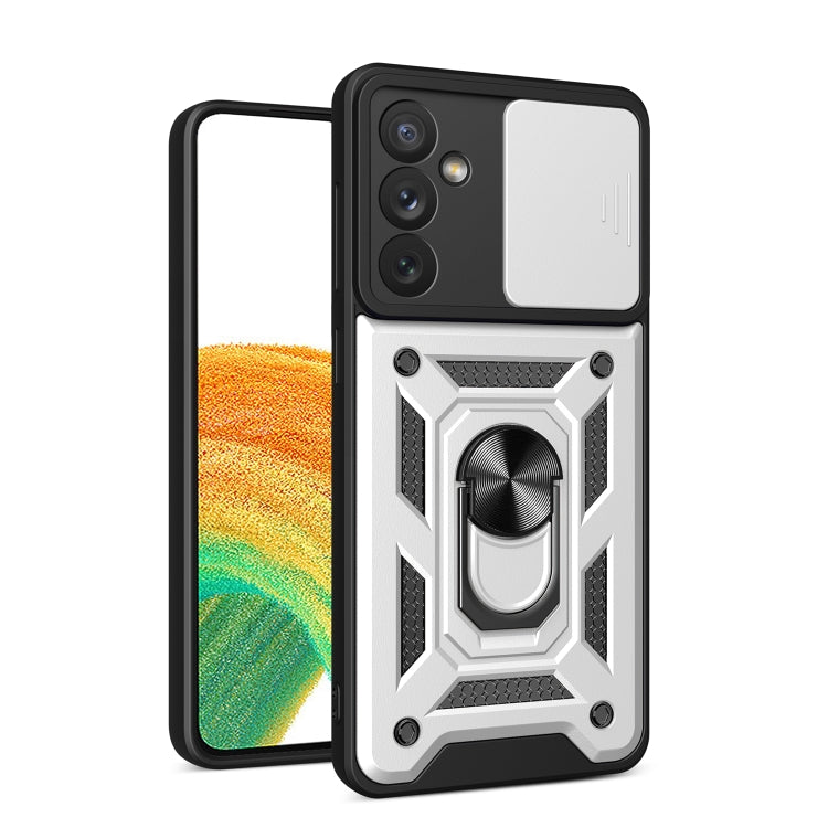 For Samsung Galaxy A34 5G Sliding Camera Cover Design Phone Case