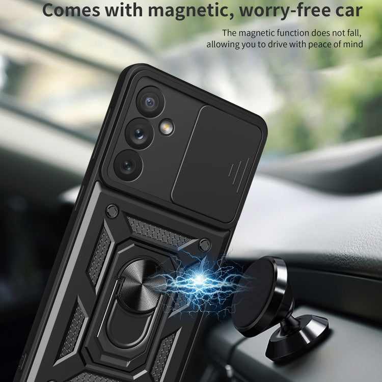 For Samsung Galaxy A34 5G Sliding Camera Cover Design Phone Case