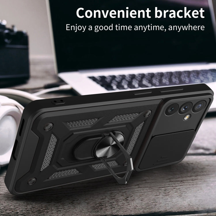 For Samsung Galaxy A34 5G Sliding Camera Cover Design Phone Case