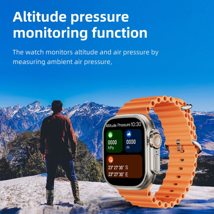 WS18 MAX ULTRA 2.03 inch Color Screen Smart Watch,Support Heart Rate Monitoring / Blood Pressure Monitoring