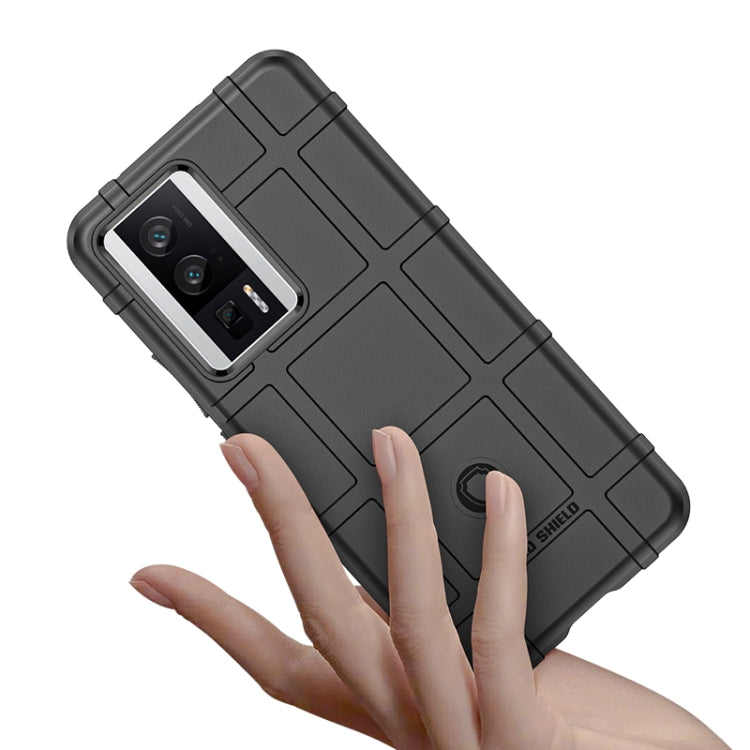 For Xiaomi Poco F5 Full Coverage Shockproof TPU Phone Case(Blue)