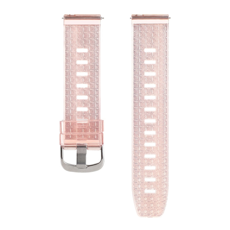 For Honor Watch GS Pro 22mm Transparent Shiny Diamond TPU Watch Band