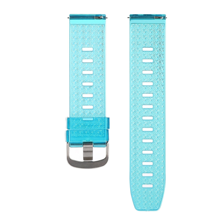 For Huawei Watch3 Pro 22mm Transparent Shiny Diamond TPU Watch Band