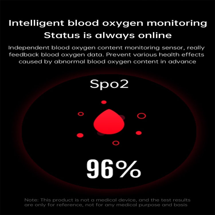 E420 1.39 inch Color Screen Smart Watch,Silicone Strap,Support Heart Rate Monitoring / Blood Pressure Monitoring