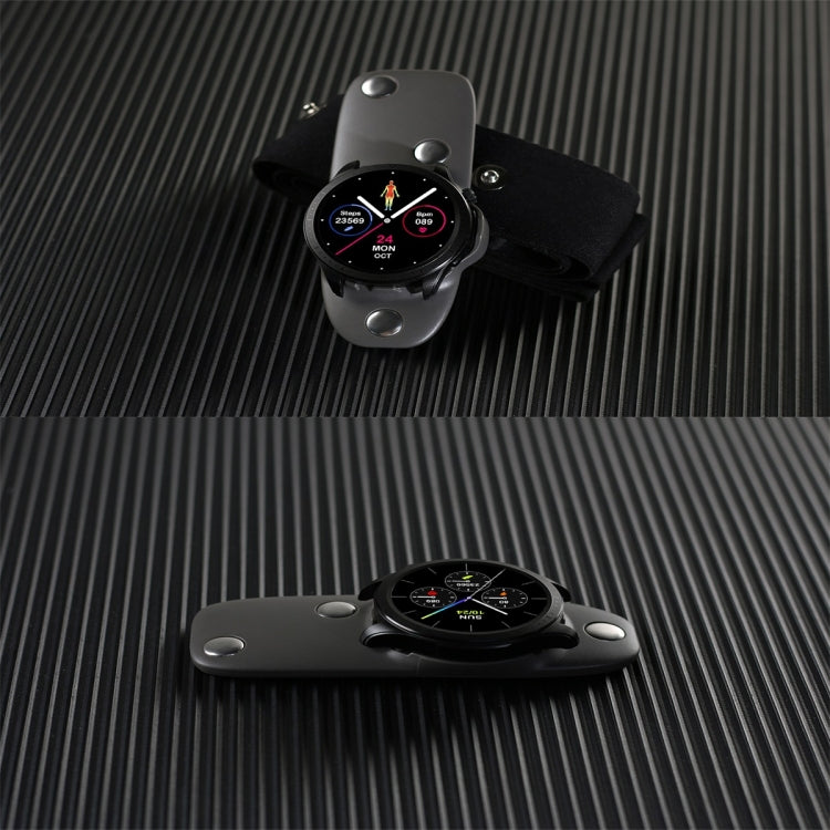E420 1.39 inch Color Screen Smart Watch,Steel Strap,Support Heart Rate Monitoring / Blood Pressure Monitoring(Black)
