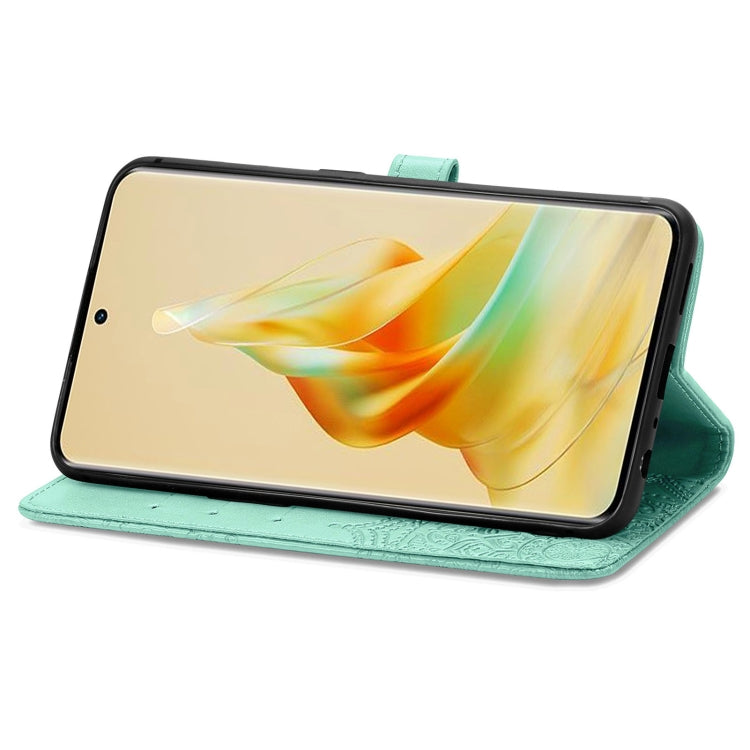 For OPPO Reno8 T 5G Mandala Flower Embossed Horizontal Flip Leather Phone Case