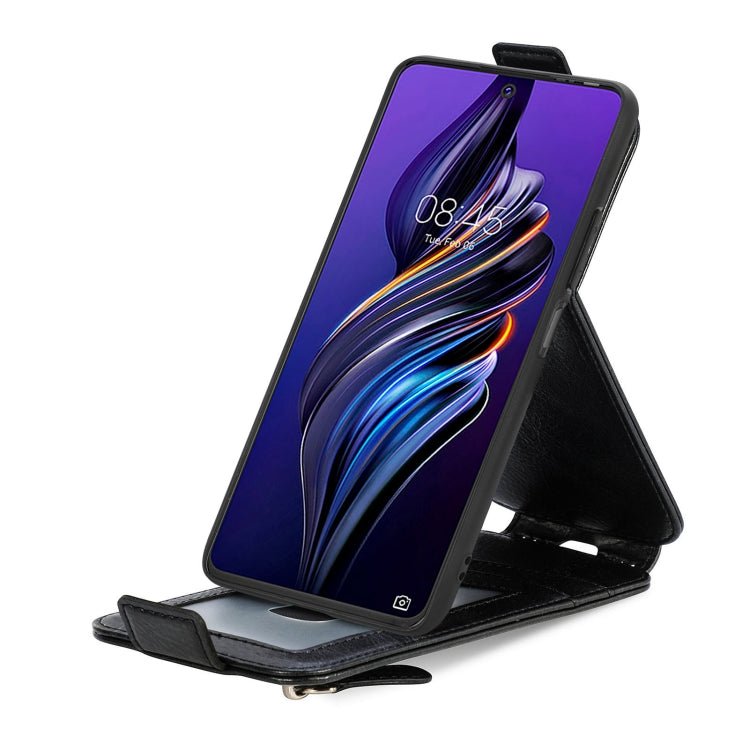 For Tecno Pova 3 Zipper Wallet Vertical Flip Leather Phone Case