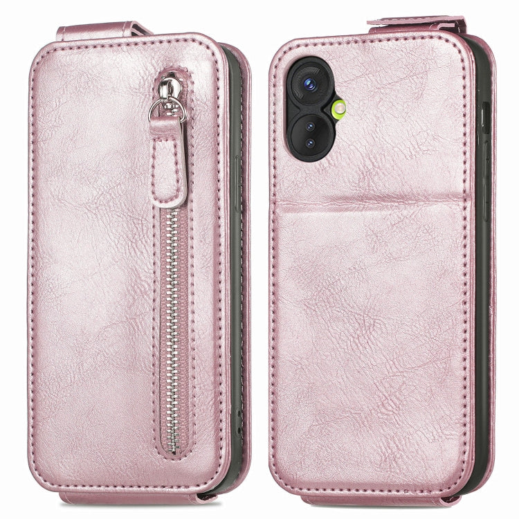 For Tecno Spark 9 Pro Zipper Wallet Vertical Flip Leather Phone Case