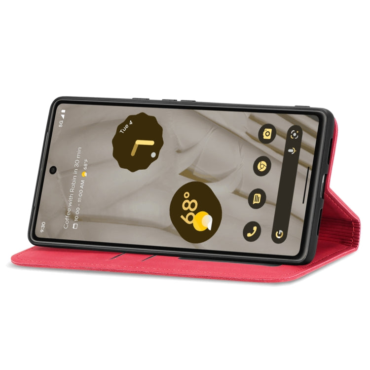 For Google Pixel 7A Retro Skin Feel Magnetic Flip Leather Phone Case