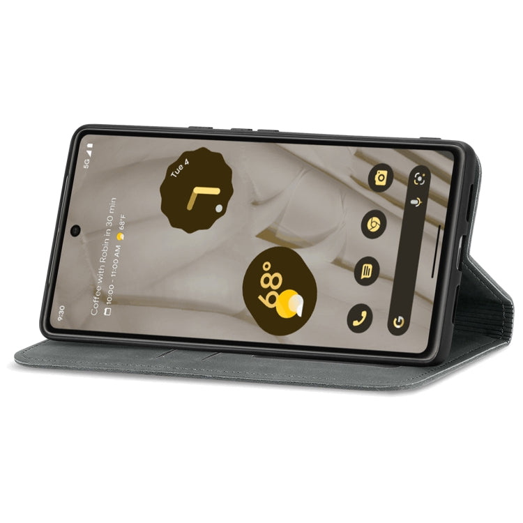 For Google Pixel 7A Retro Skin Feel Magnetic Flip Leather Phone Case