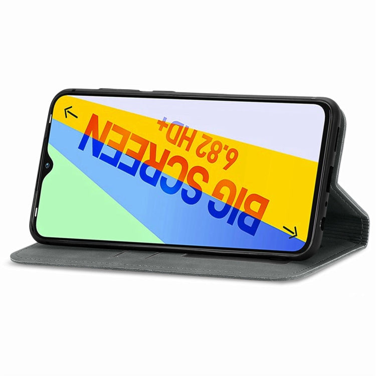 For Infinix Smart 6 Plus Retro Skin Feel Magnetic Flip Leather Phone Case