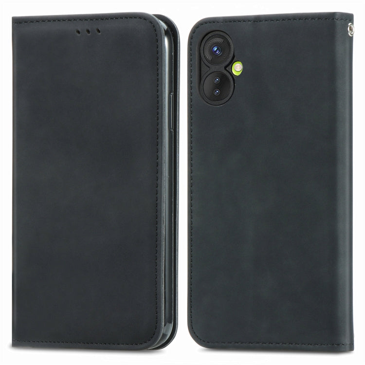 For Tecno Spark 9 Pro Retro Skin Feel Magnetic Flip Leather Phone Case