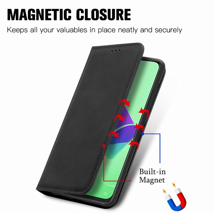 For Tecno Spark 9 Pro Retro Skin Feel Magnetic Flip Leather Phone Case