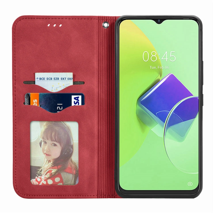 For Tecno Spark 9 Pro Retro Skin Feel Magnetic Flip Leather Phone Case