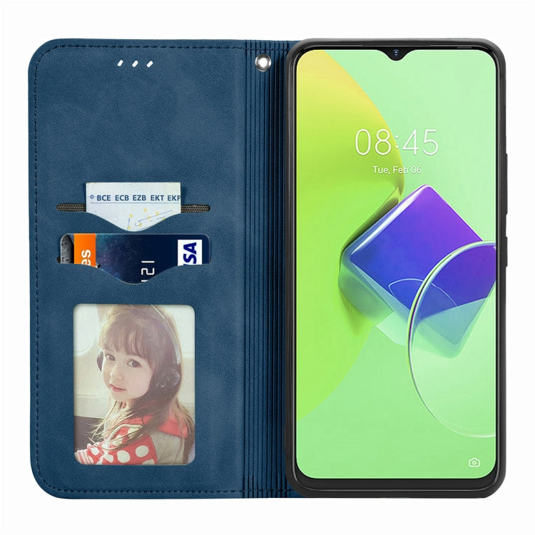 For Tecno Spark 9 Pro Retro Skin Feel Magnetic Flip Leather Phone Case