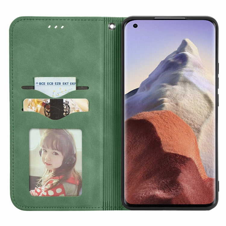 For Xiaomi Mi 11 Ultra Retro Skin Feel Magnetic Flip Leather Phone Case