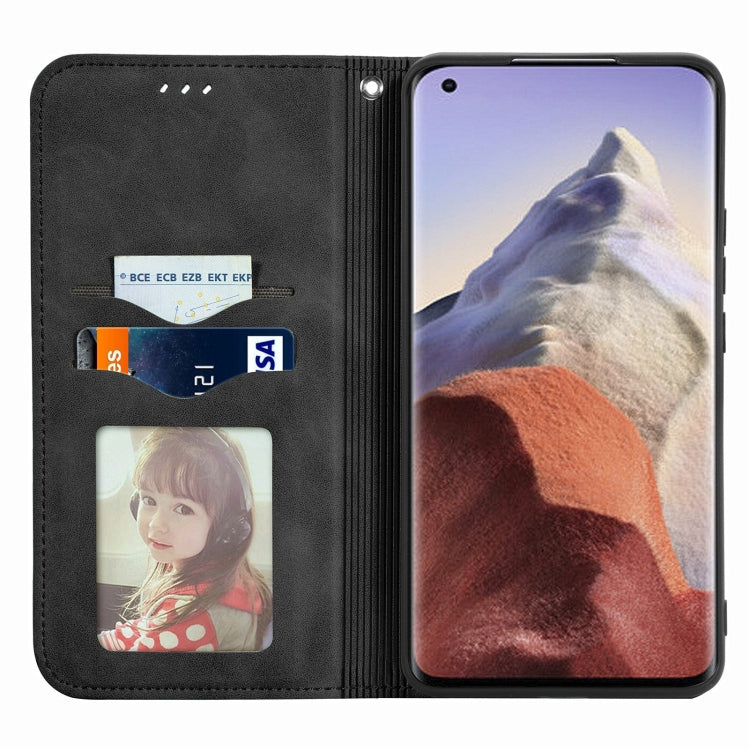 For Xiaomi Mi 11 Ultra Retro Skin Feel Magnetic Flip Leather Phone Case