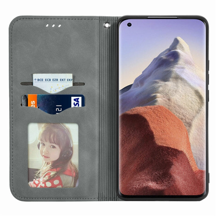 For Xiaomi Mi 11 Ultra Retro Skin Feel Magnetic Flip Leather Phone Case