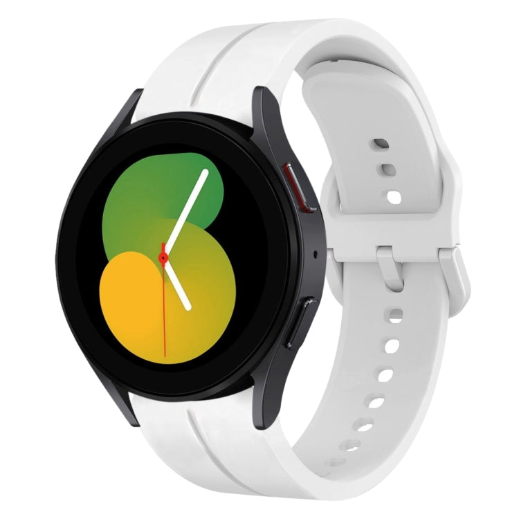 For Samsung Galaxy Watch5 44mm 20mm Loop Silicone Watch Band