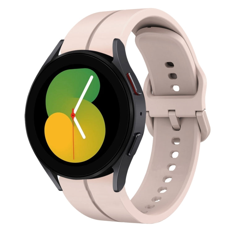 For Samsung Galaxy Watch5 44mm 20mm Loop Silicone Watch Band