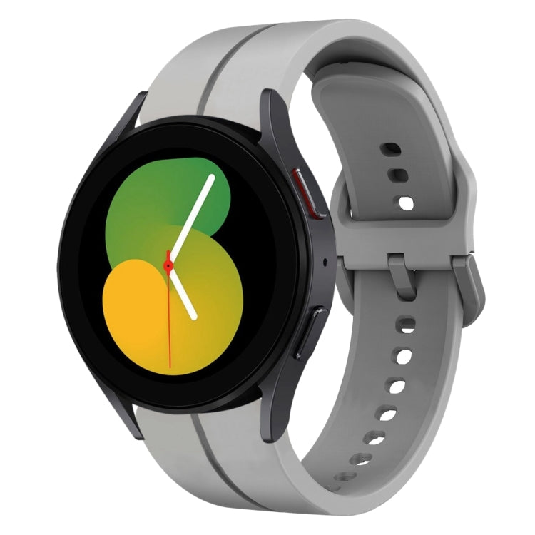 For Samsung Galaxy Watch5 44mm 20mm Loop Silicone Watch Band