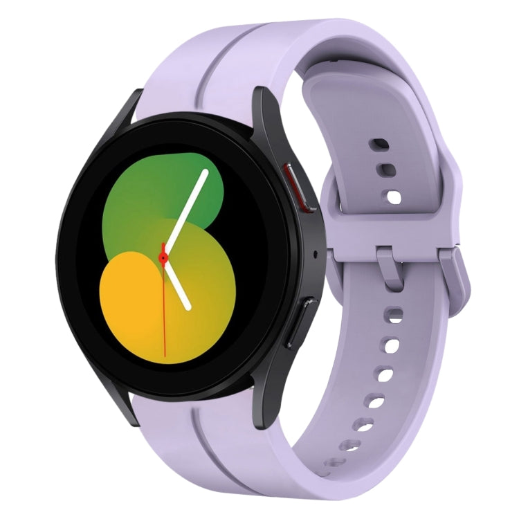 For Samsung Galaxy Watch5 44mm 20mm Loop Silicone Watch Band