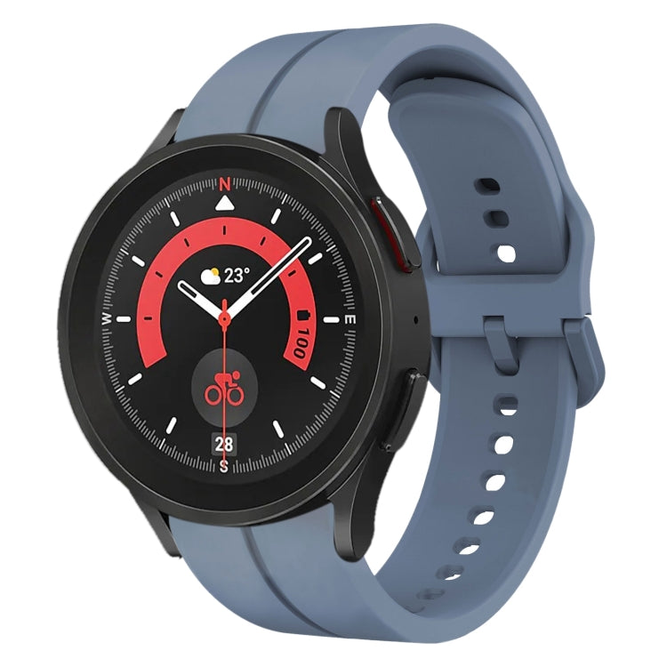 For Samsung Galaxy Watch5 Pro 45mm 20mm Loop Silicone Watch Band