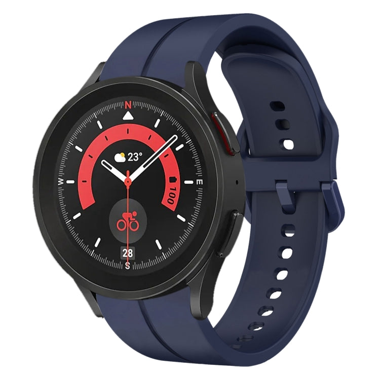 For Samsung Galaxy Watch5 Pro 45mm 20mm Loop Silicone Watch Band