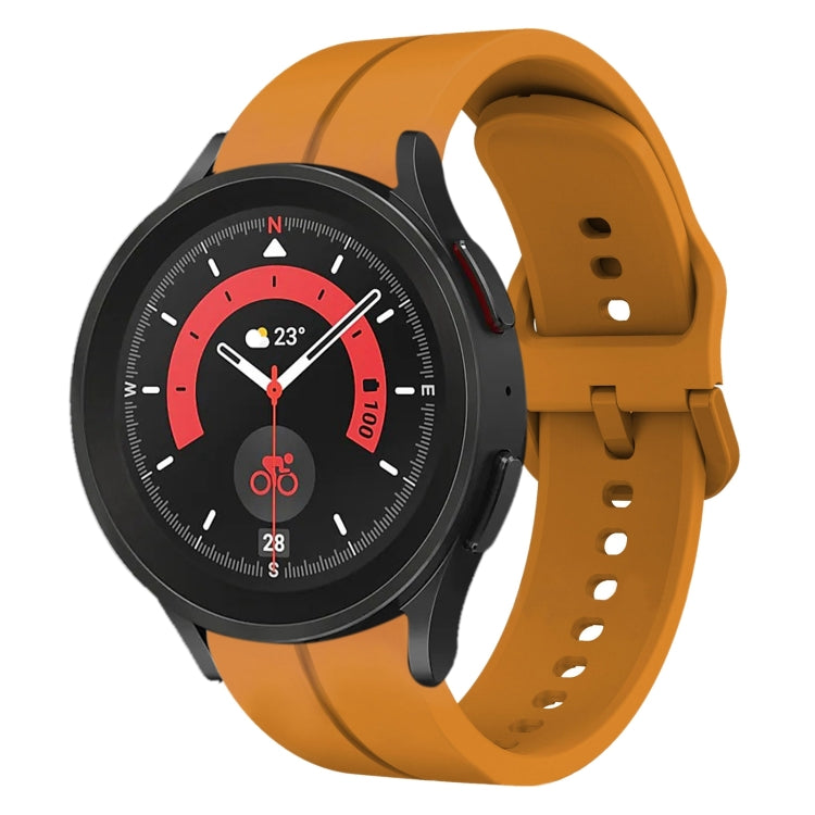 For Samsung Galaxy Watch5 Pro 45mm 20mm Loop Silicone Watch Band