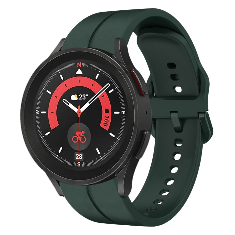 For Samsung Galaxy Watch5 Pro 45mm 20mm Loop Silicone Watch Band