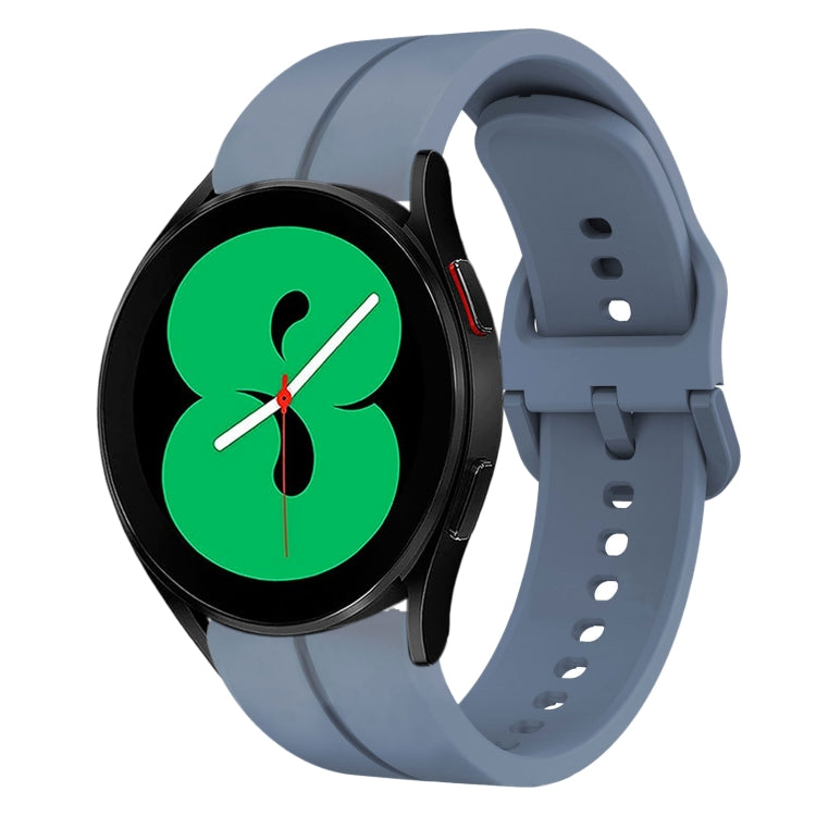 For Samsung Galaxy Watch4 44mm 20mm Loop Silicone Watch Band