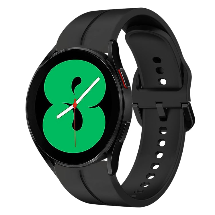 For Samsung Galaxy Watch4 44mm 20mm Loop Silicone Watch Band