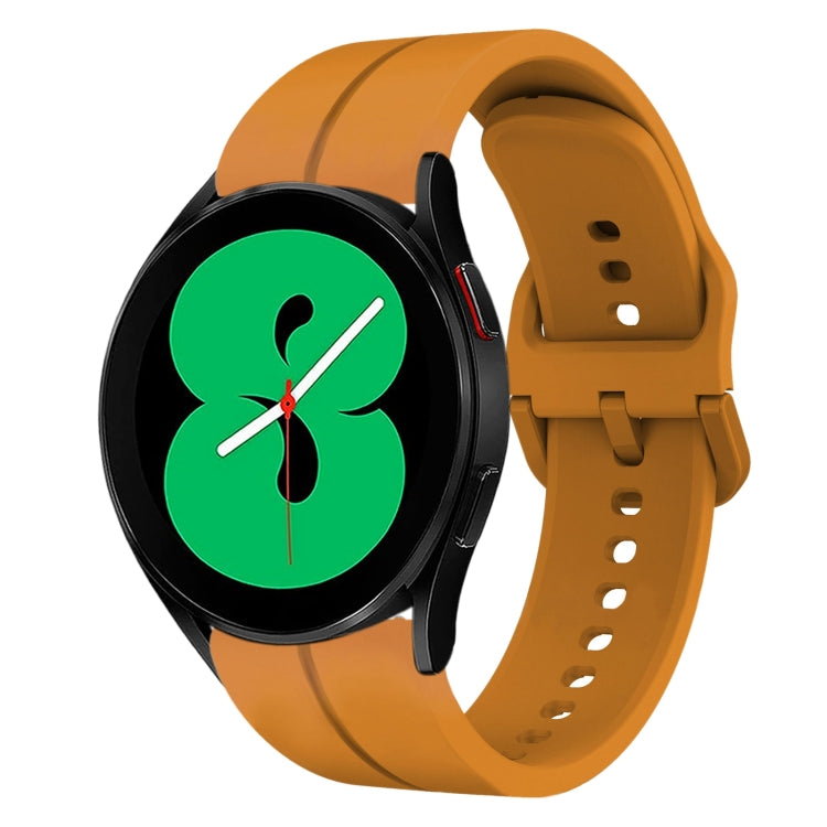 For Samsung Galaxy Watch4 44mm 20mm Loop Silicone Watch Band