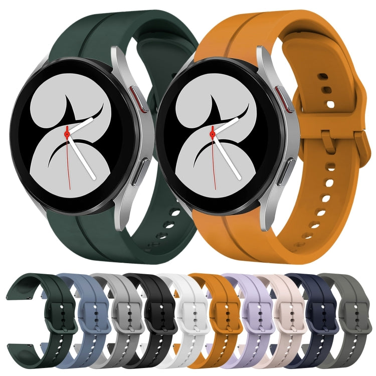 For Samsung Galaxy Watch4 40mm 20mm Loop Silicone Watch Band