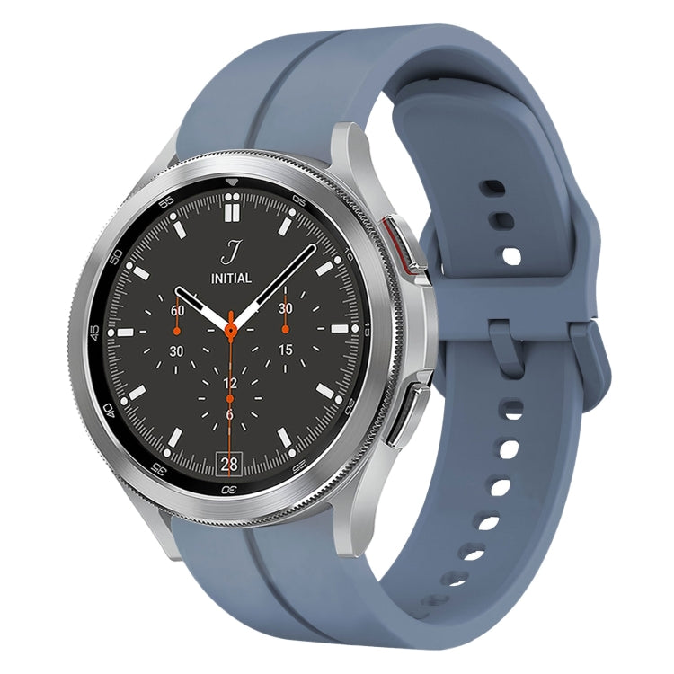 For Samsung  Galaxy Watch 4 Classic 46mm 20mm Loop Silicone Watch Band