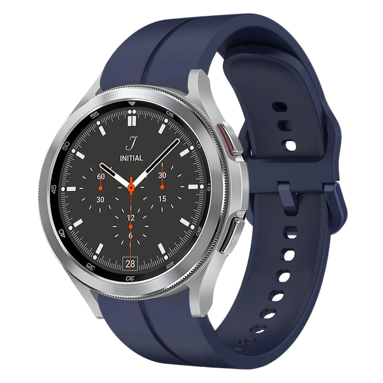 For Samsung  Galaxy Watch 4 Classic 46mm 20mm Loop Silicone Watch Band