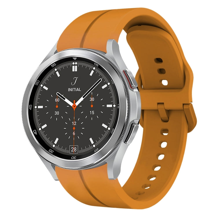 For Samsung  Galaxy Watch 4 Classic 46mm 20mm Loop Silicone Watch Band
