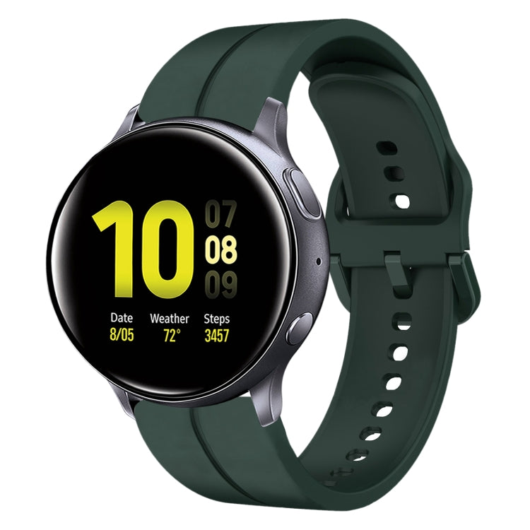 For Samsung Galaxy Watch Active 2 40mm 20mm Loop Silicone Watch Band