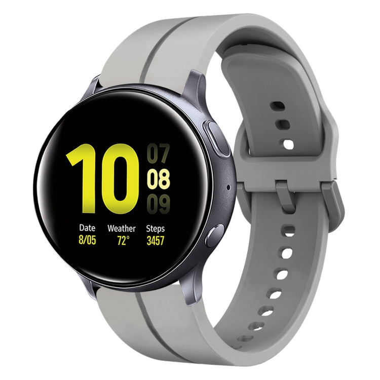 For Samsung Galaxy Watch Active 2 40mm 20mm Loop Silicone Watch Band