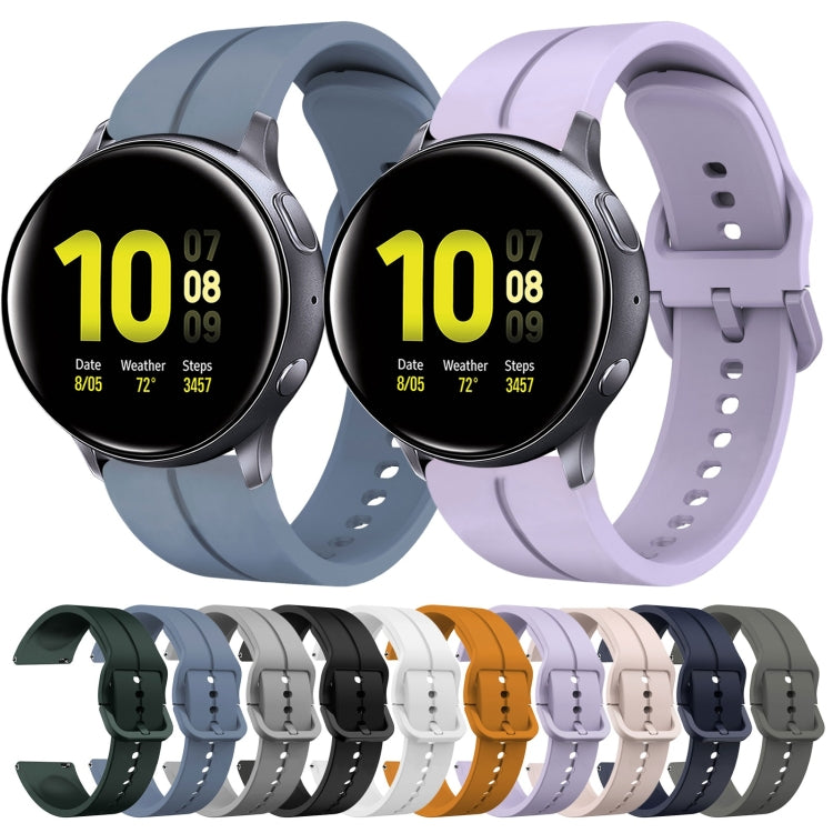 For Samsung Galaxy Watch Active 2 40mm 20mm Loop Silicone Watch Band