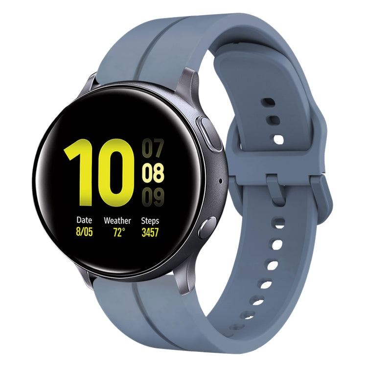 For Samsung Galaxy Watch Active 2 44mm 20mm Loop Silicone Watch Band