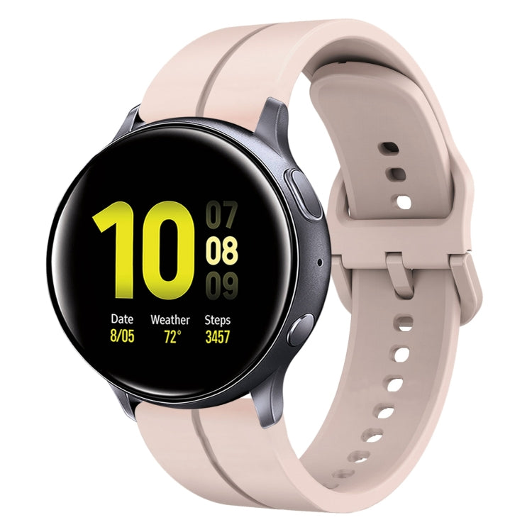 For Samsung Galaxy Watch Active 2 44mm 20mm Loop Silicone Watch Band